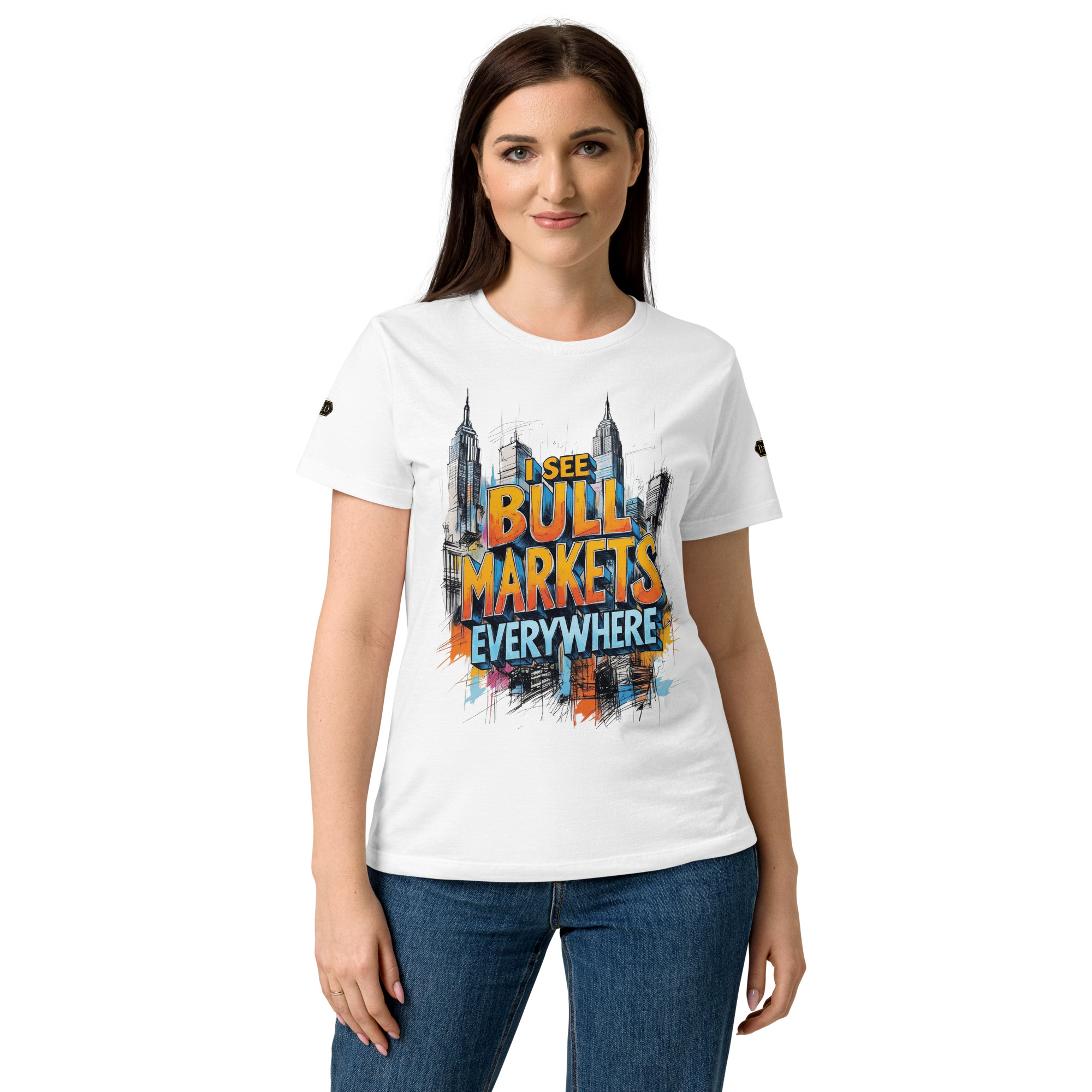 Damen T-Shirt – I see bull markets