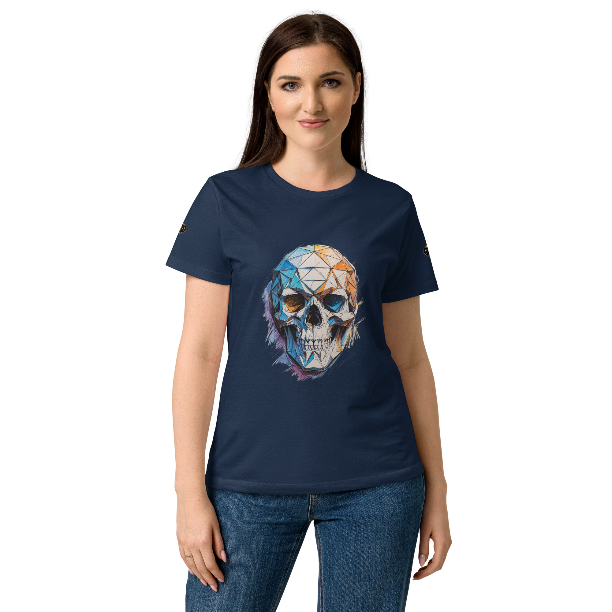 Damen T-Shirt – Totenkopf