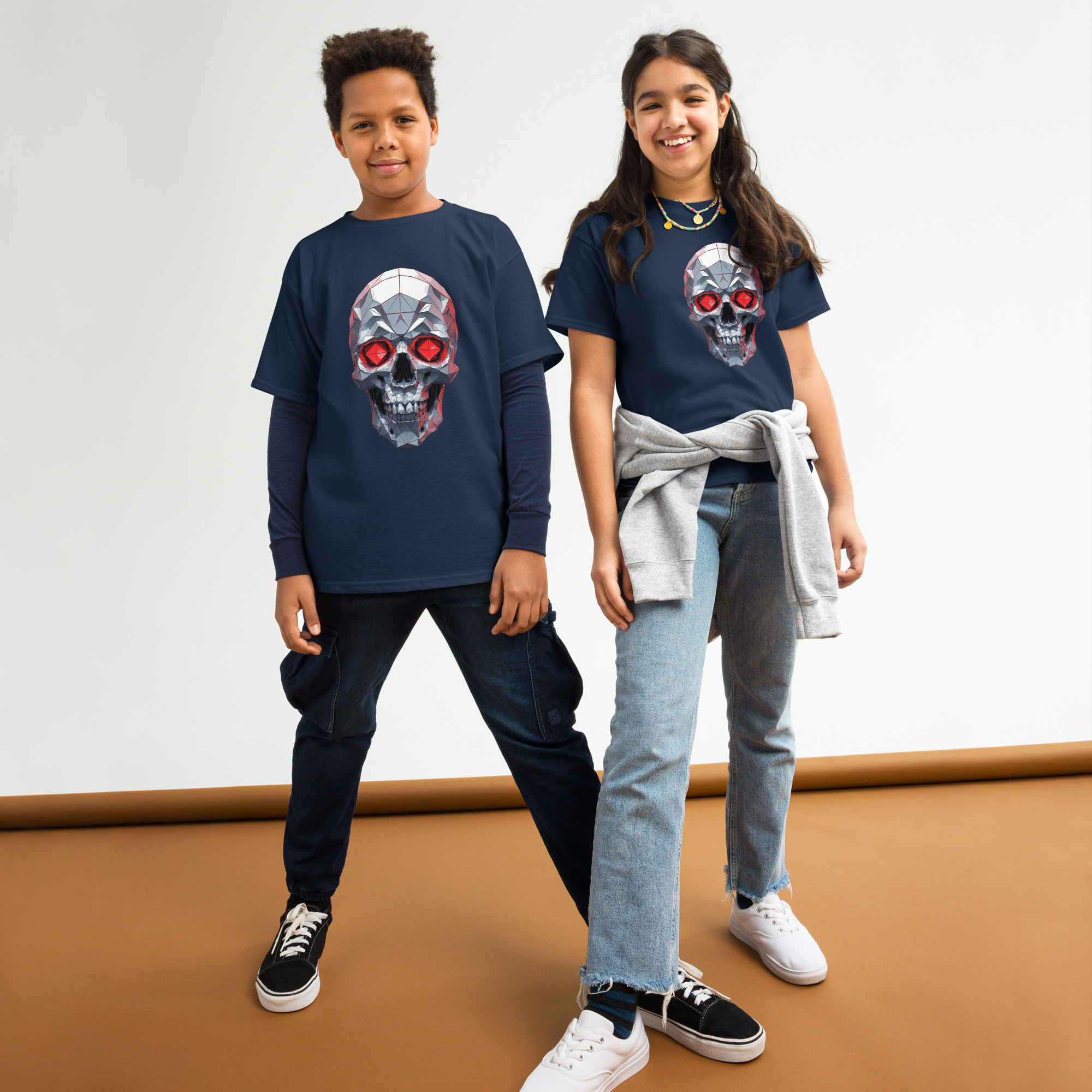 T-Shirt für Kids – Totenkopf