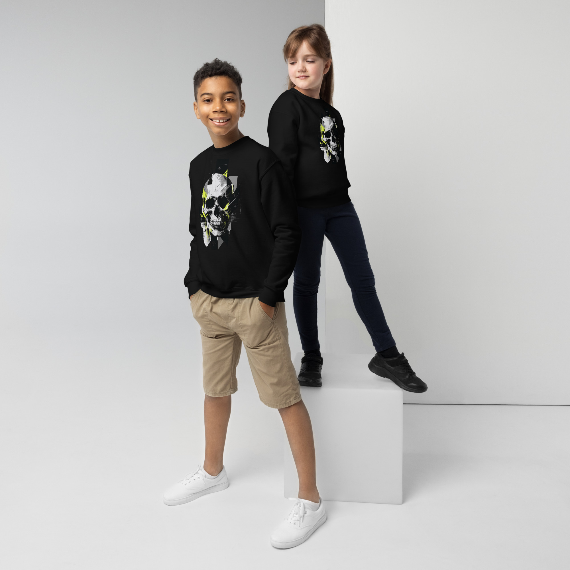 Pullover für Kids - Totenkopf2k27 – Bild 9