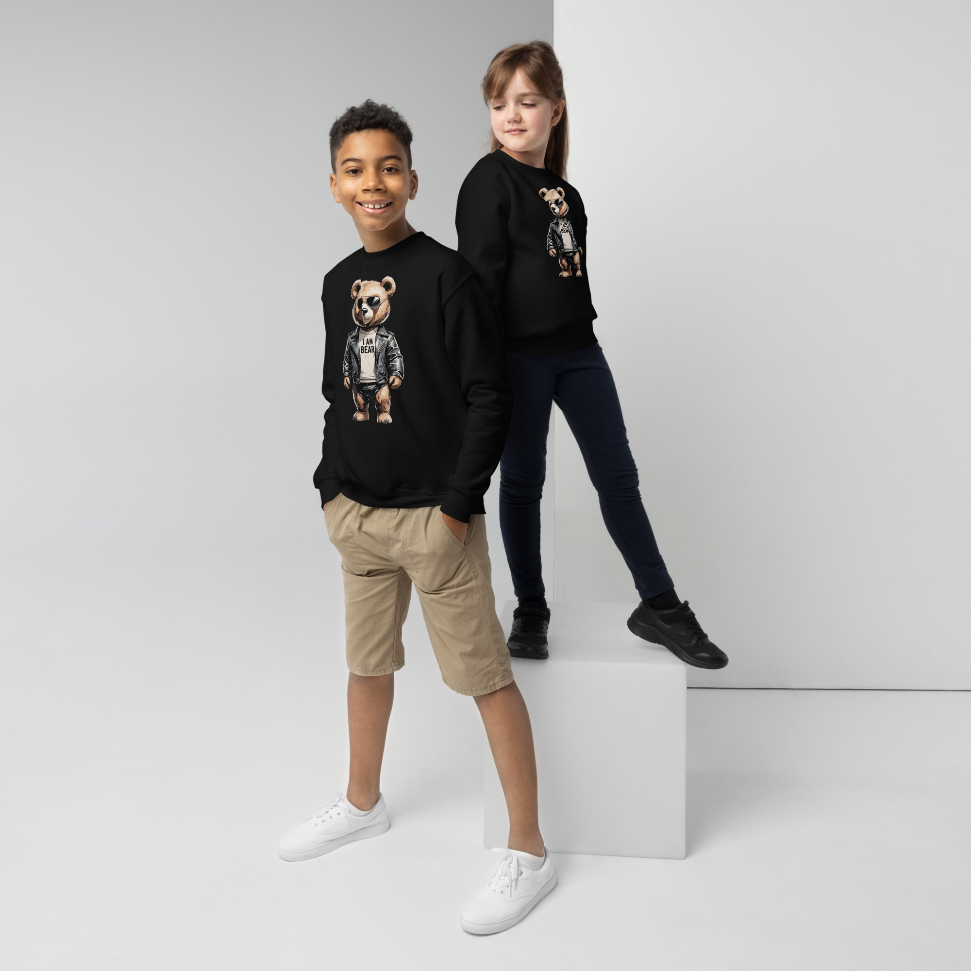 Pullover für Kids - Bär – Bild 9