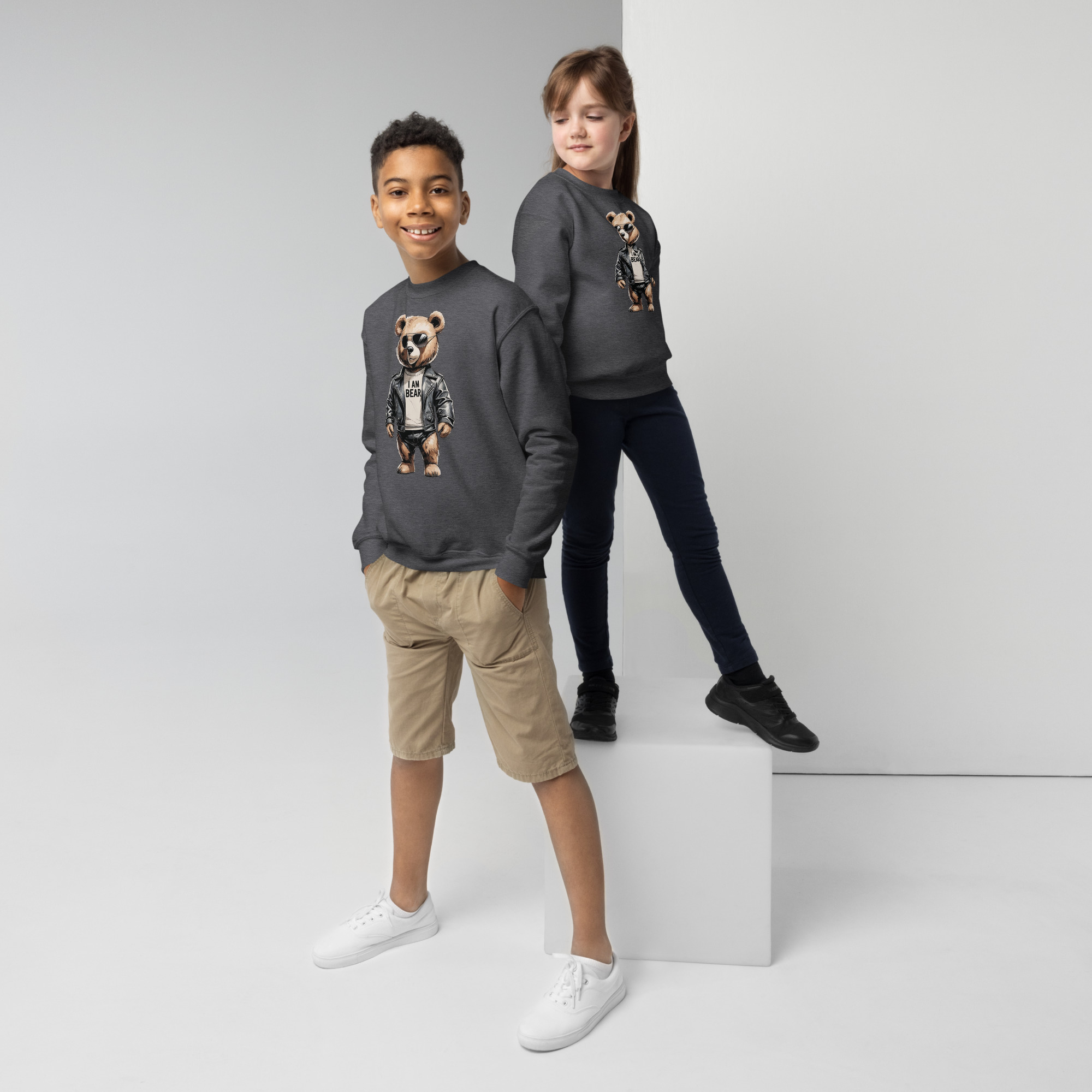 Pullover für Kids - Bär – Bild 13