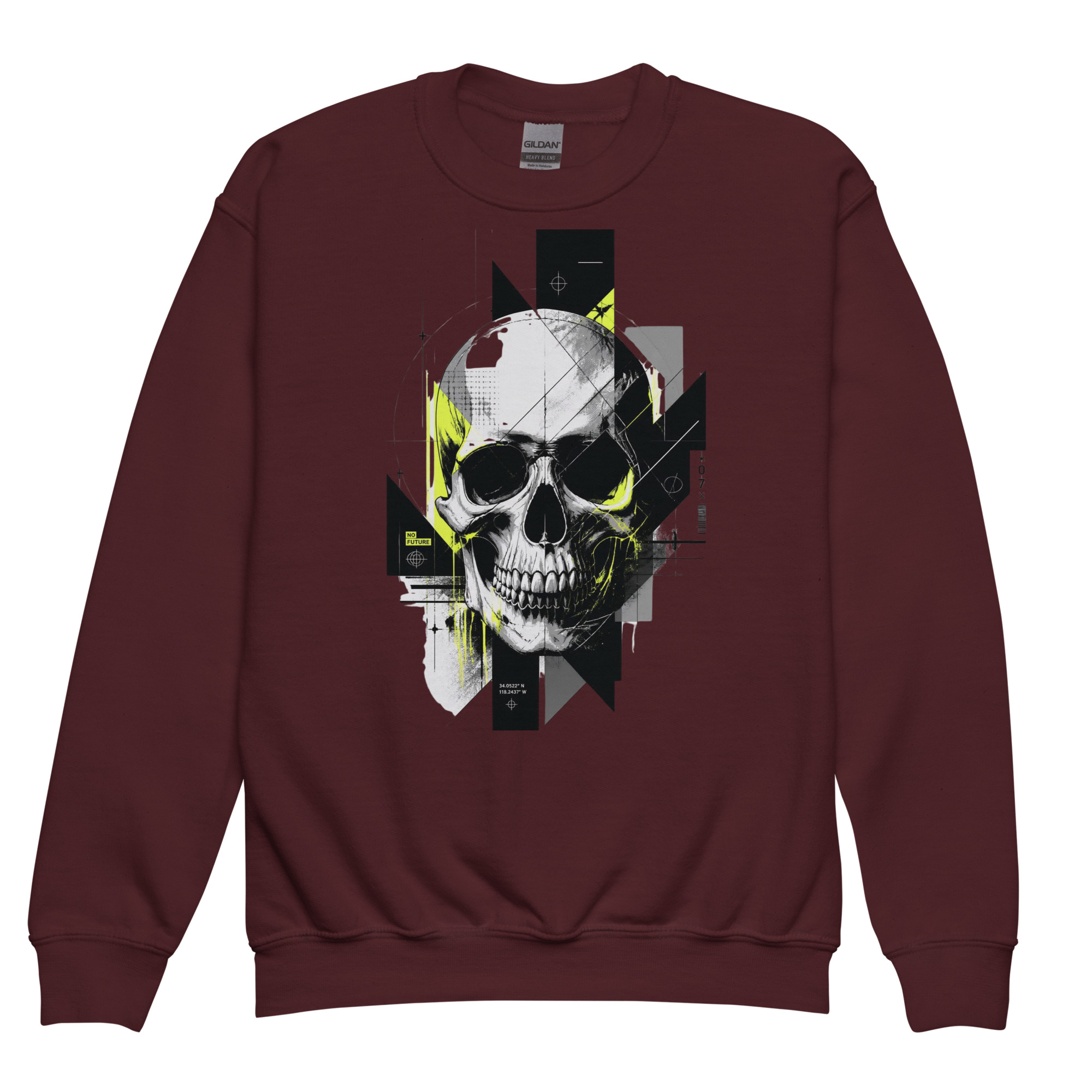 Pullover für Kids - Totenkopf2k27 – Bild 3