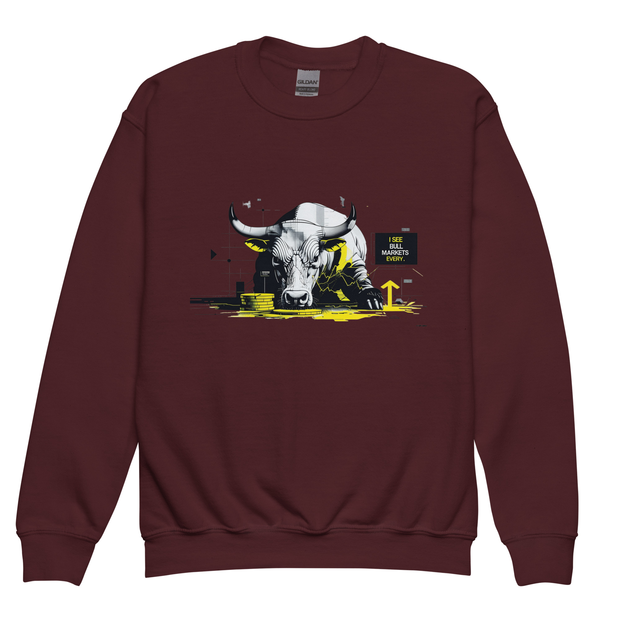 Pullover für Kids - Bull Markets2k27 – Bild 3