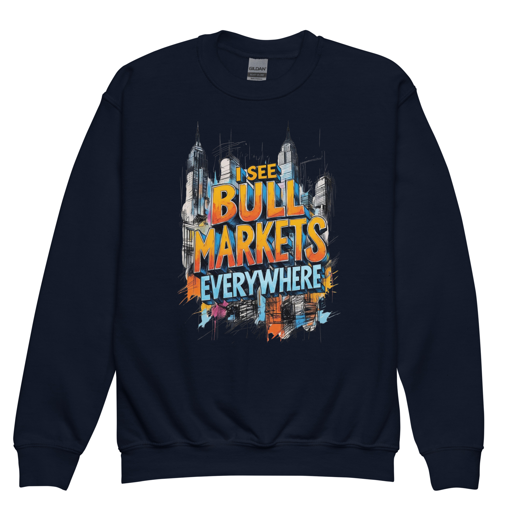 Pullover für Kids – I see bull markets