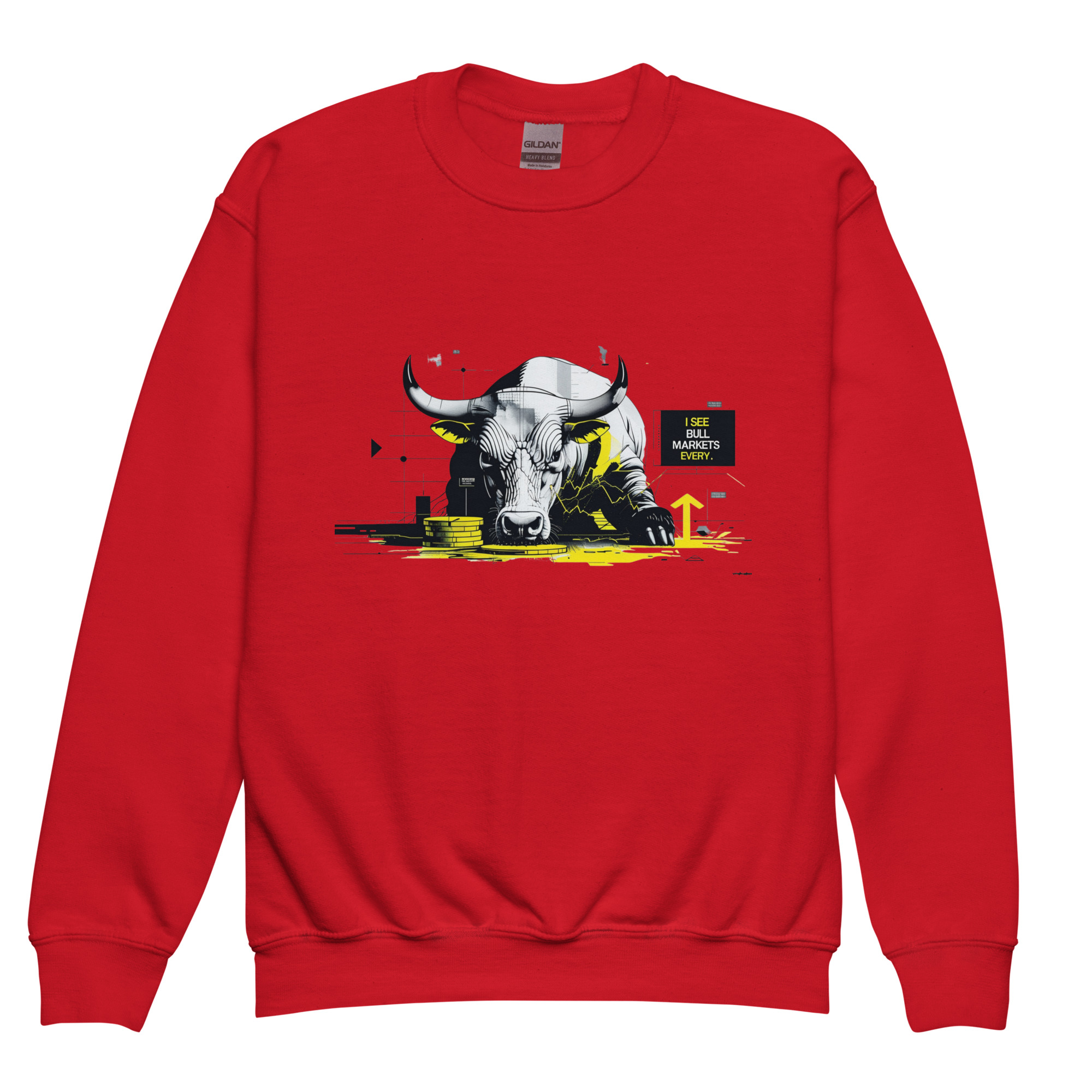 Pullover für Kids - Bull Markets2k27 – Bild 4