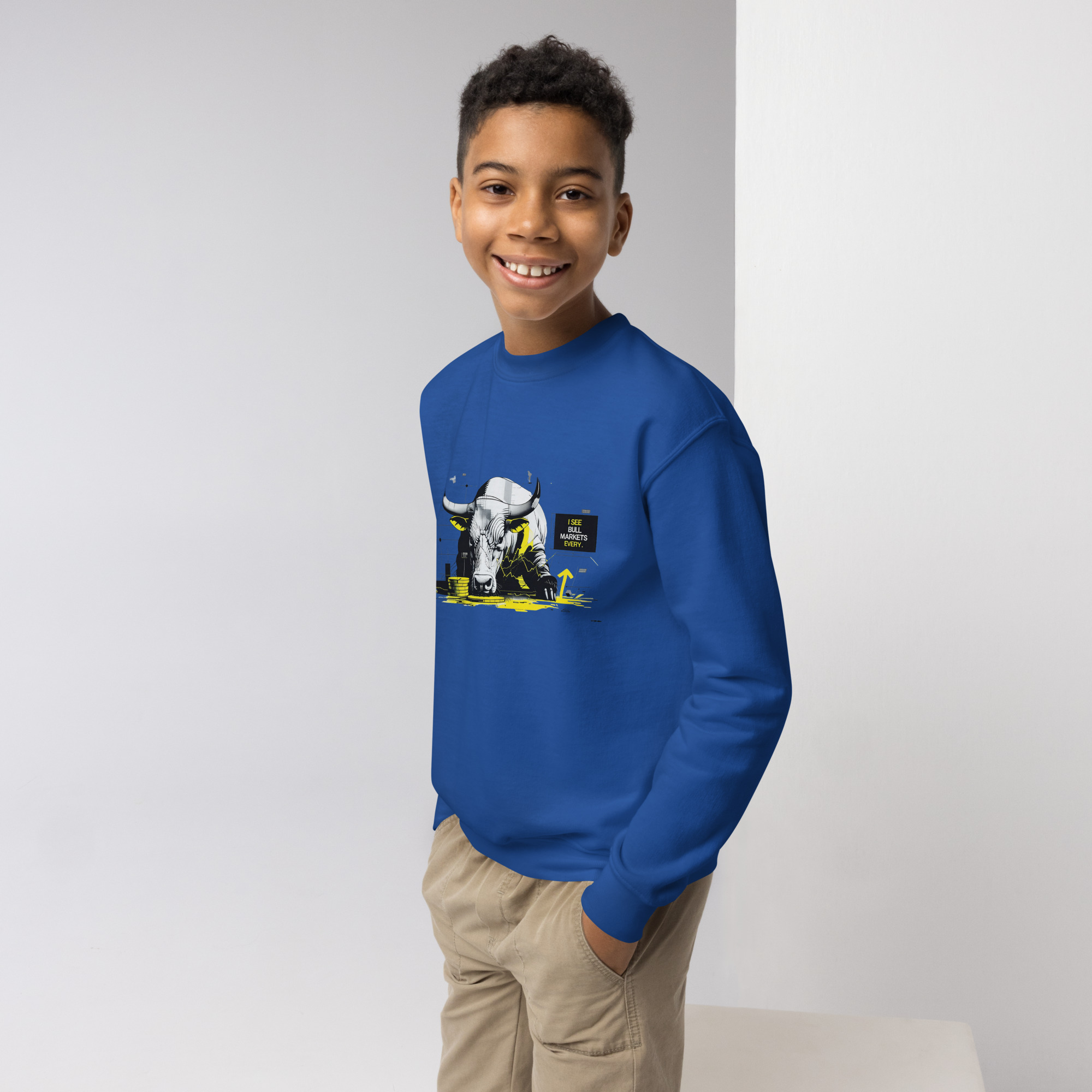 Pullover für Kids - Bull Markets2k27 – Bild 30