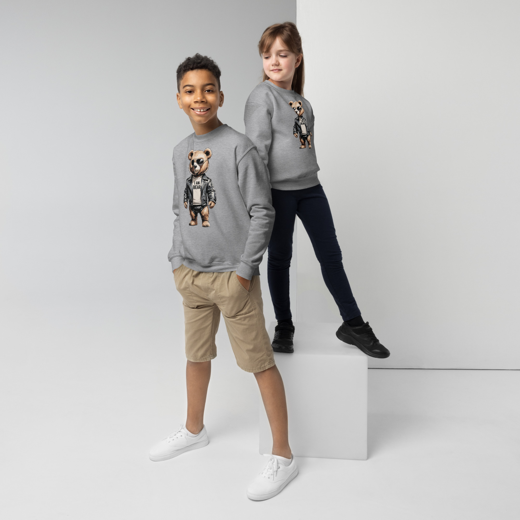 Pullover für Kids - Bär – Bild 15