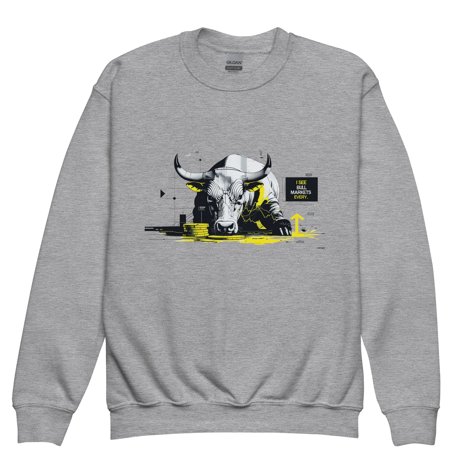 Pullover für Kids - Bull Markets2k27 – Bild 7