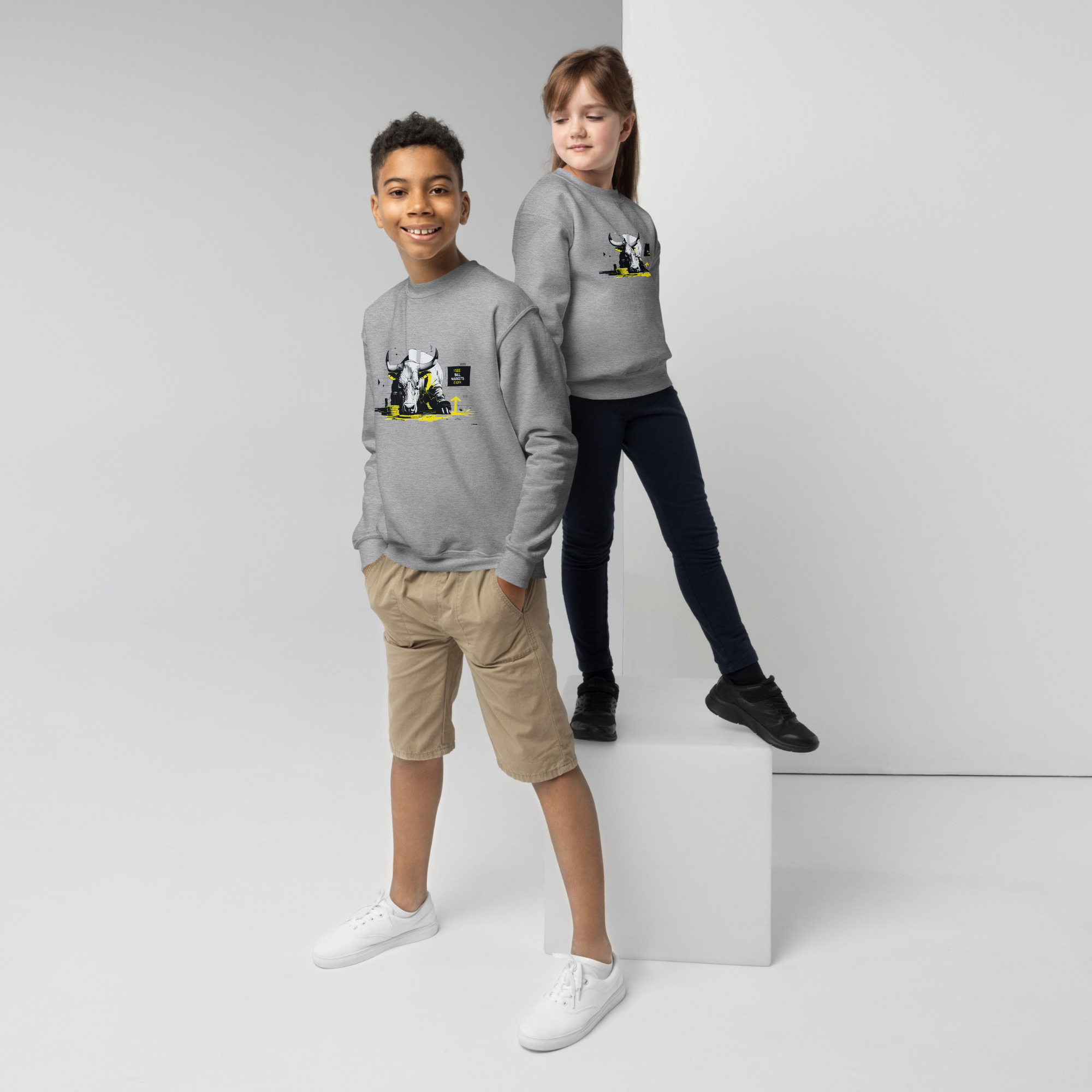 Pullover für Kids - Bull Markets2k27 – Bild 15