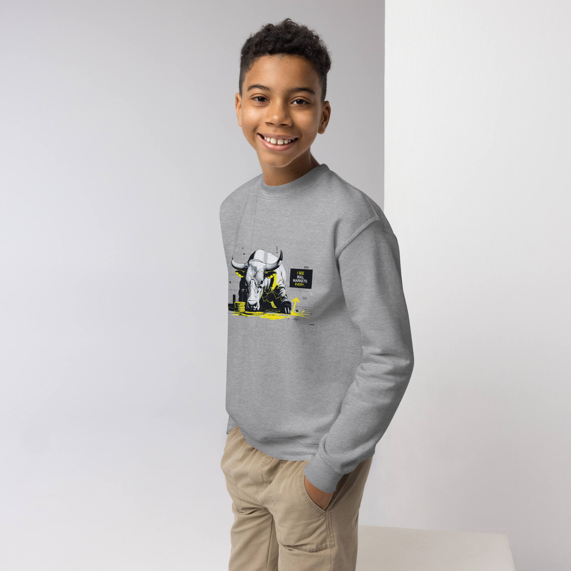 Pullover für Kids - Bull Markets2k27 – Bild 31