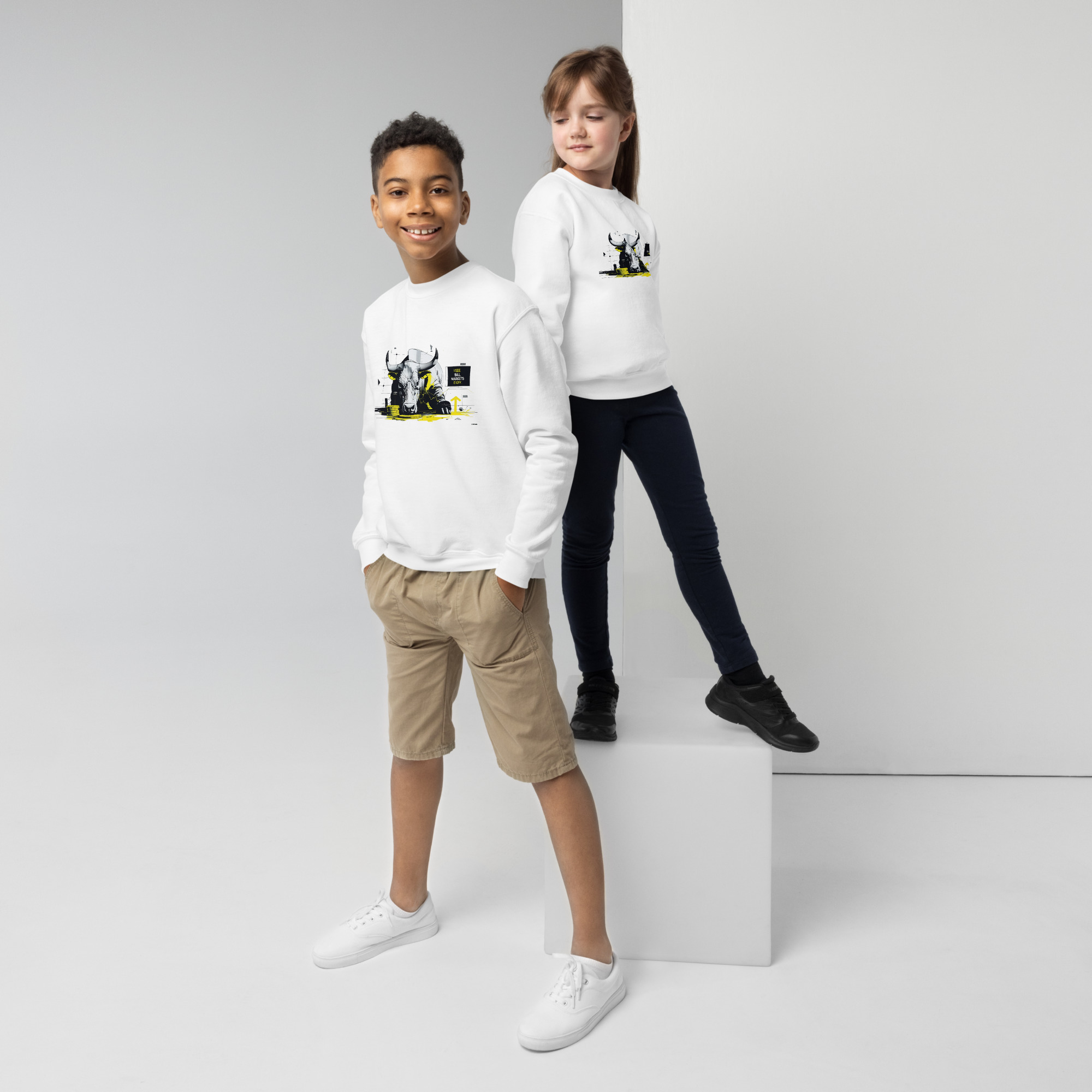 Pullover für Kids - Bull Markets2k27 – Bild 16